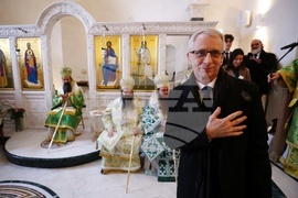 Великобритания - храм „Свети Йоан Рилски” - патриарх Даниил - света Божествена литургия