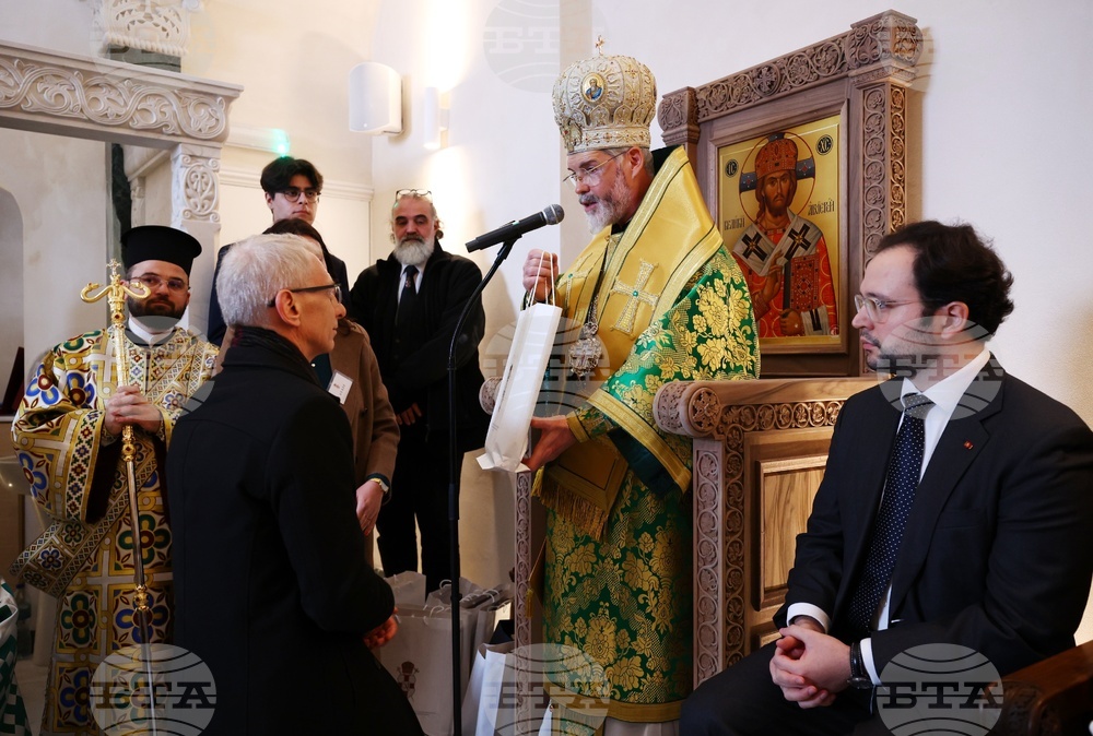 Великобритания - храм „Свети Йоан Рилски” - патриарх Даниил - света Божествена литургия