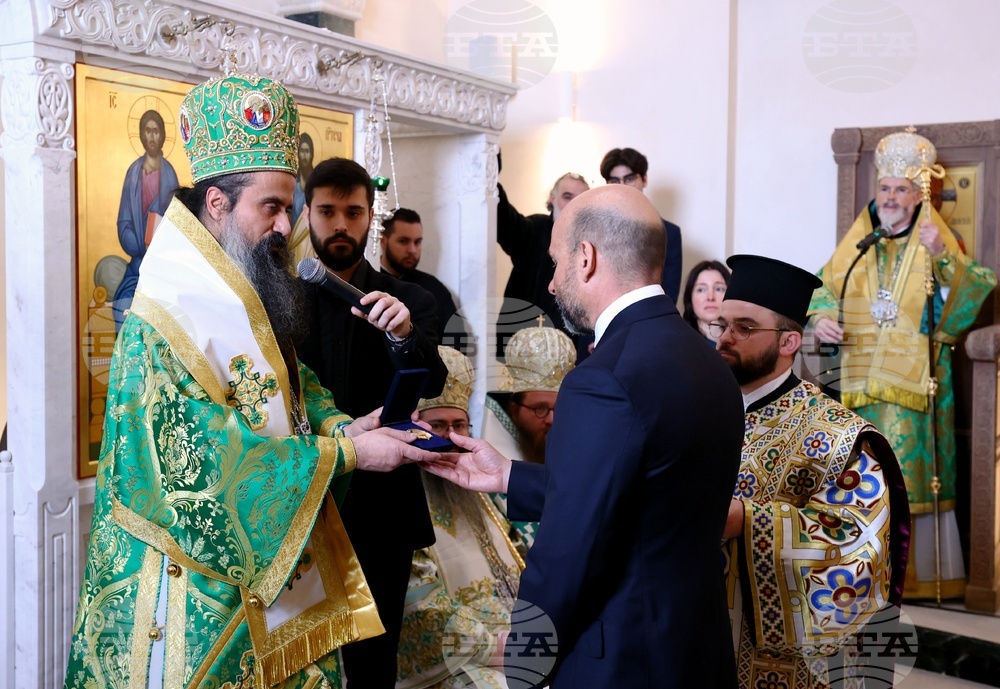 Великобритания - храм „Свети Йоан Рилски” - патриарх Даниил - света Божествена литургия