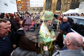 Великобритания - храм „Свети Йоан Рилски” - патриарх Даниил - света Божествена литургия