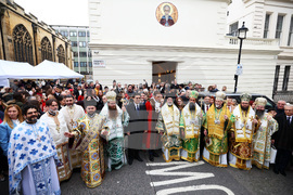 Великобритания - храм „Свети Йоан Рилски” - патриарх Даниил - света Божествена литургия