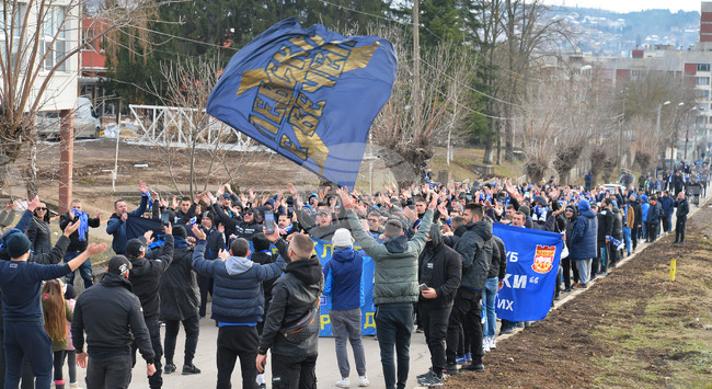 Разград - Левски (Сф) - шествие