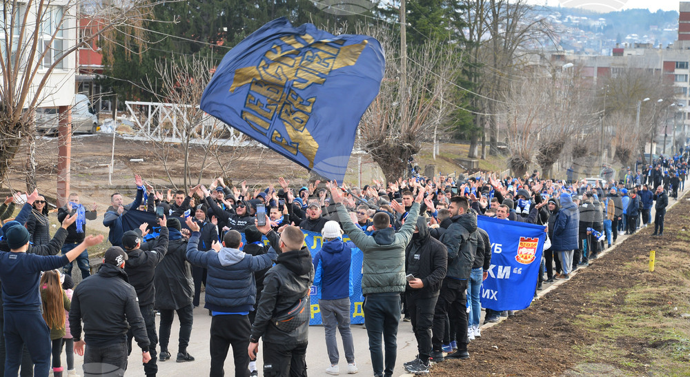 Разград - Левски (Сф) - шествие