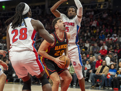 Pistons Hawks Basketball