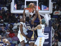 Spurs Pelicans Basketball