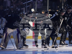 California Fires Charity Game Hockey