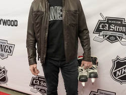 California Fires Charity Game Hockey