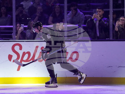 California Fires Charity Game Hockey