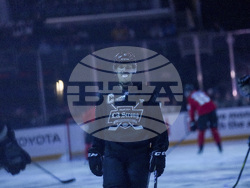 California Fires Charity Game Hockey