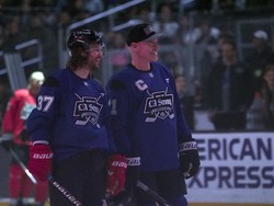 California Fires Charity Game Hockey