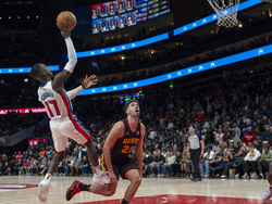 Pistons Hawks Basketball