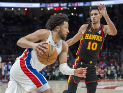 Pistons Hawks Basketball