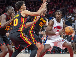 Pistons Hawks Basketball
