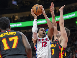 Pistons Hawks Basketball