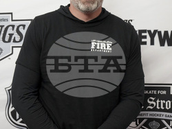 California Fires Charity Game Hockey