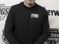 California Fires Charity Game Hockey