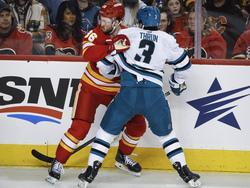 Sharks Flames Hockey