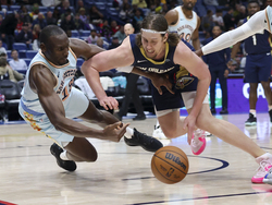 Spurs Pelicans Basketball