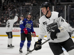 California Fires Charity Game Hockey