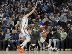 Thunder Timberwolves Basketball