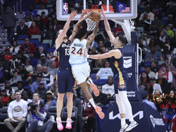 Spurs Pelicans Basketball
