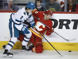 Sharks Flames Hockey