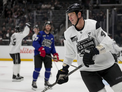 California Fires Charity Game Hockey