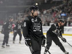 California Fires Charity Game Hockey