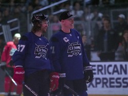 California Fires Charity Game Hockey