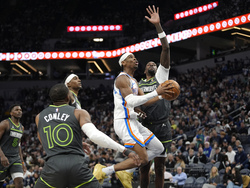 Thunder Timberwolves Basketball
