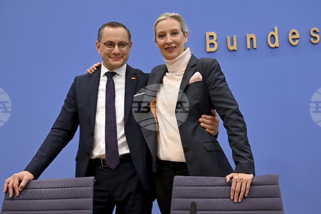 Съпредседателите на "Алтернатива за Германия" призовават за единство на фона на разногласия помежду им за Русия 