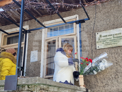 Свищов - 147 години от рождението на Александър Божинов - поднасяне на цветя