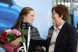 Милена Тодорова - посрещане