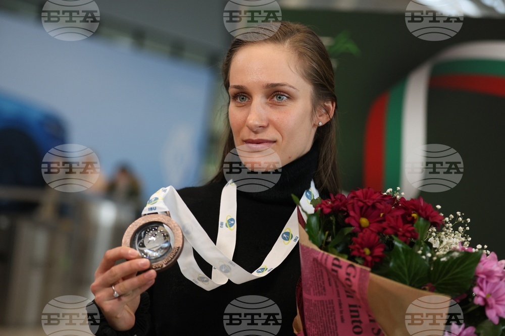 Милена Тодорова - посрещане