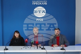 Националния пресклуб на БТА Русе - пресконференция - кандидатът за кмет на Две могили