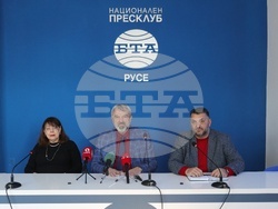 Националния пресклуб на БТА Русе - пресконференция - кандидатът за кмет на Две могили