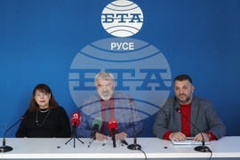 Националния пресклуб на БТА Русе - пресконференция - кандидатът за кмет на Две могили