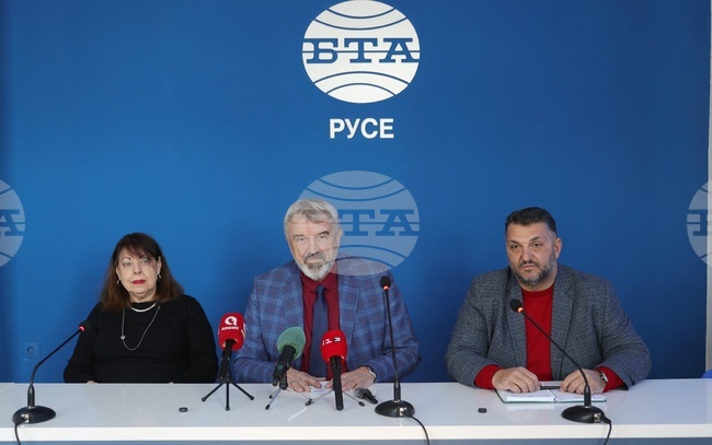 Националния пресклуб на БТА Русе - пресконференция - кандидатът за кмет на Две могили