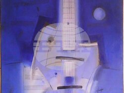 Данаил Атанасов посвещава изложба на хармонията в живописта и музиката. Снимка: СБХ