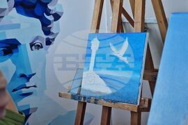 Бургас - „Рисуване на фара на надеждата” - инициатива