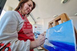 Бургас - „Рисуване на фара на надеждата” - инициатива