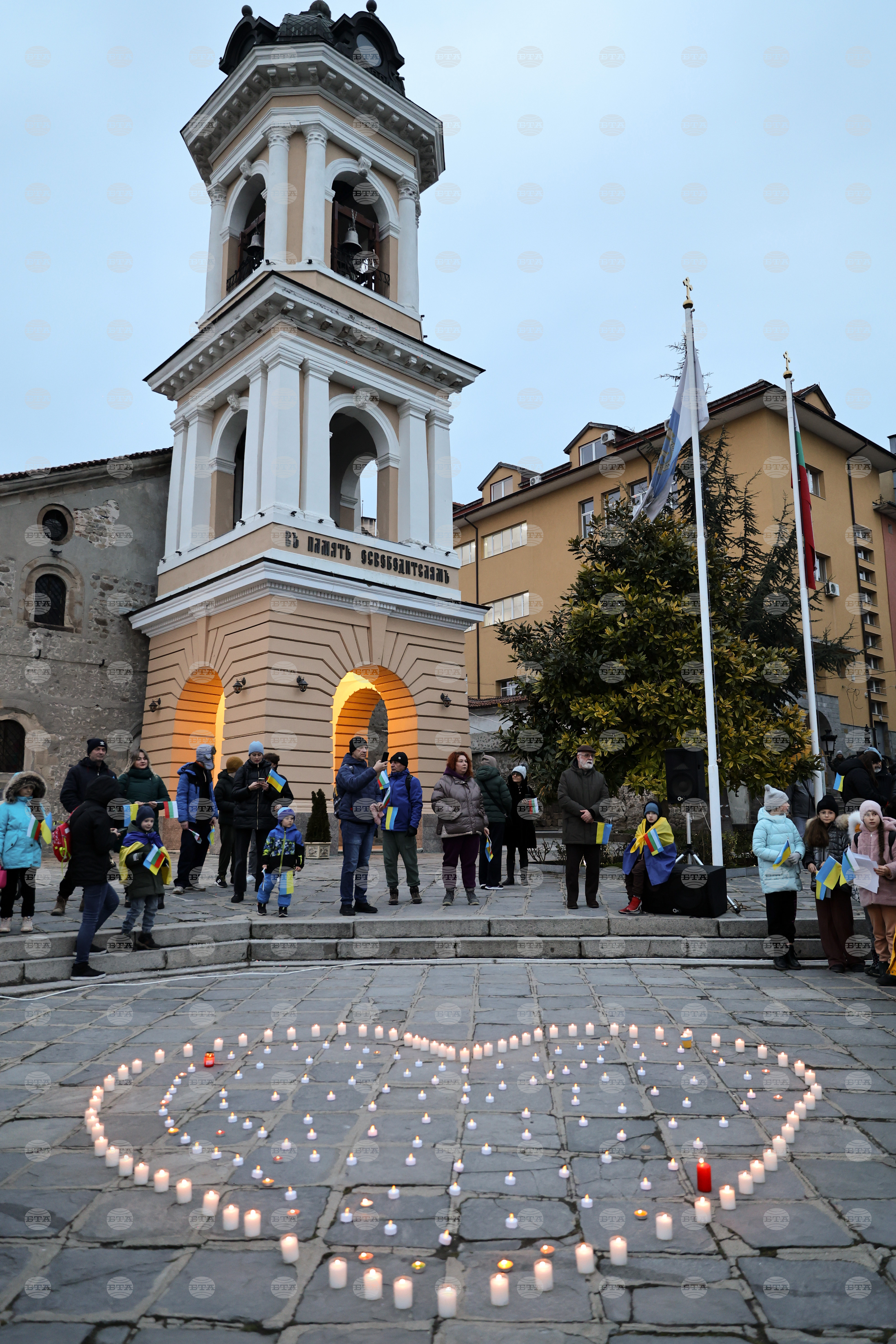 Пловдив - Украйна - начало на войната - бдение
