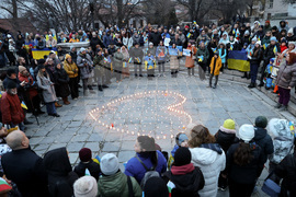 Пловдив - Украйна - начало на войната - бдение