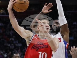 Clippers Pistons Basketball