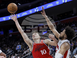 Clippers Pistons Basketball