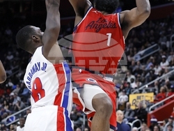 Clippers Pistons Basketball