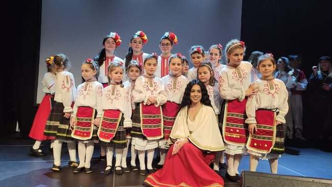 Народната певица Петя Панева и музикантът на клавир Митко Денев изнесоха концерт в Хамбург