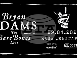 Брайън Адамс ще пее в зала „България“, снимка – KeyCom/ Nucoast Concerts