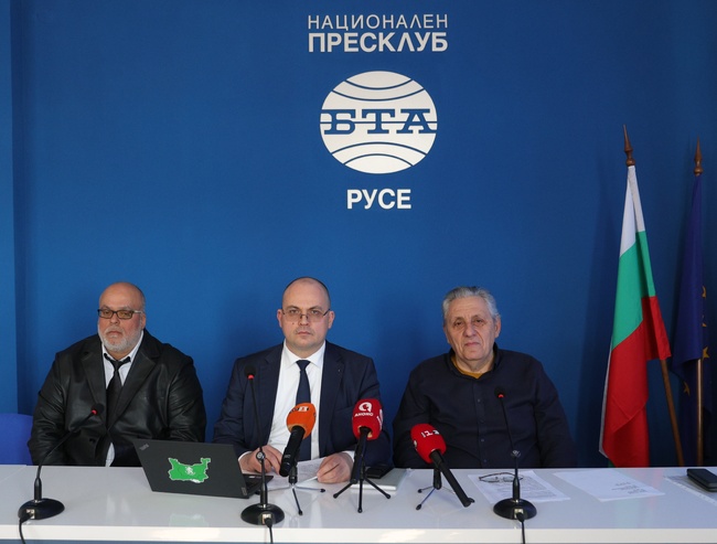 Пресконференция на партия "Възраждане" в Русе