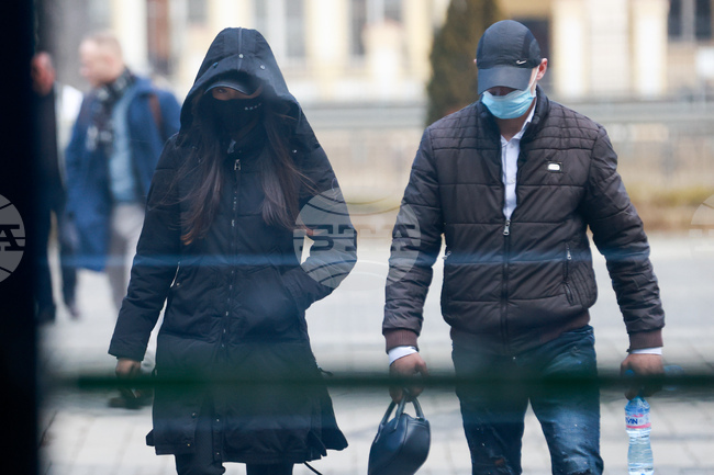 Бившата полицайка Симона Радева даде обяснения при закрити врата пред Софийски районен съд